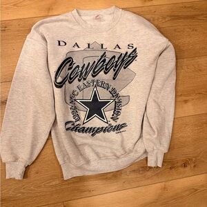 NFL Grey Crewneck Sweatshirt - Team Logo